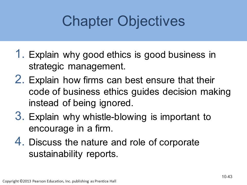 How are Ethical Considerations Incorporated Into Planning & Policy Making in an Organization?